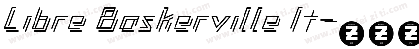 Libre Baskerville It字体转换